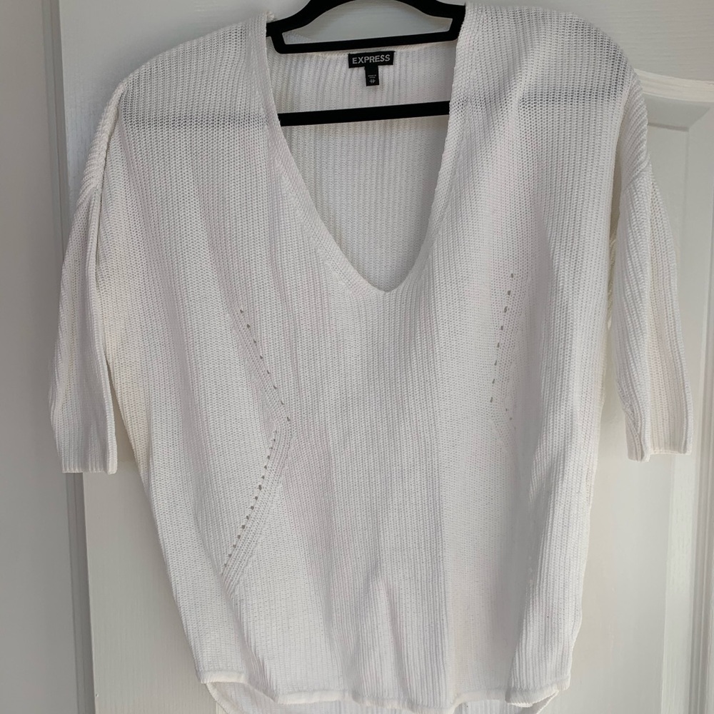 Express 3/4 sleeve sweater